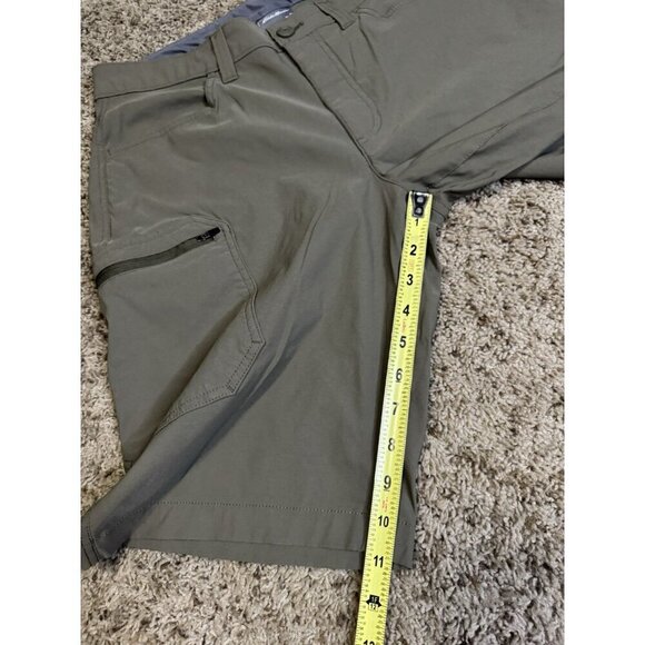 EDDIE BAUER Mens Nylon Shorts Hiking Outdoor Camping Travel Preppy Basic Sz 32 - Picture 10 of 11